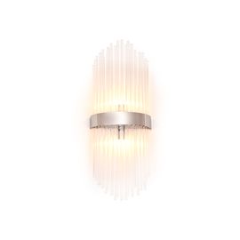 Настенный светильник с хрусталем TR 5371/2 хром прзрачный G9, фото 