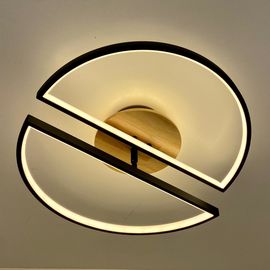 Люстра светодиодная ESTARES WOODY LOFT 75W BK, фото 