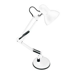 Настольная лампа GTL 035 на струбцине+основание Белый, фото 