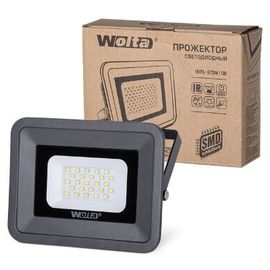 Прожектор LED 30W WFL-30W/B 5500К 800Лм 220V IP65 (230*200*115мм) Wolta, фото 