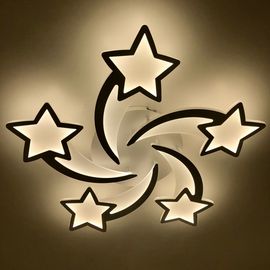 Люстра светодиодная ESTARES ROOM 100W STAR WH/WH, фото 