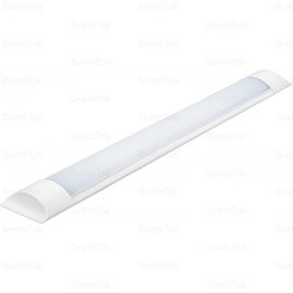 Светильник с/д LE ECO 01 R LED R 18W 6500К (592х75х26) прозрачный рассеиватель LEEK, фото 