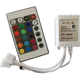 Контроллер Ecola 12V 144W 12A RGB с ИК пультом CRS144ESB, фото 