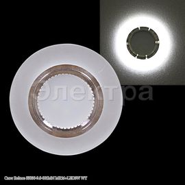 Встр. светильник 55030-9.0-001MN MR16+LED3W WT 6000, фото 