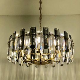 Подвесная люстра Ambrella TR5304/8 GD/CL E14/8, фото 