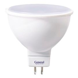 Лампа General GLDEN-MR16 7Вт 230В GU5.3 6500, фото 
