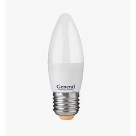 Лампа General GLDEN-CF-8-230-E27-4500 свеча, фото 