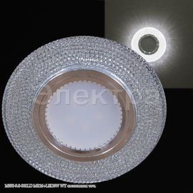 Встр. свет-к 14350-9.0-001LD MR16+LED3W WT, фото 
