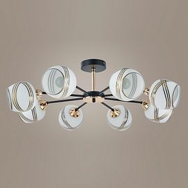 Люстра 32397/8 BK+FGD, фото 