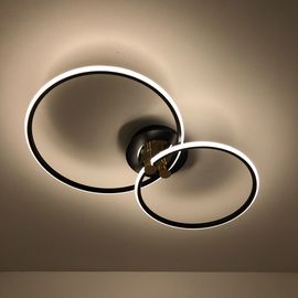 Светодиодный светильник ESTARES LUNE 50W 2R BLACK/GOLD/WHITE, фото 