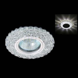 Встр. свет-к 51608-9.0-001MN MR16+LED3W WH, фото 