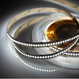 Светодиодная лента 24 Вт/м 24V SMD2835 (240 диод/м) Открытая (IP20) Цвет Холодный белый LR, фото 