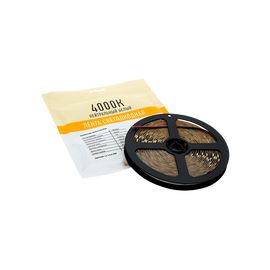 Светодиодная лента 14,4 Вт/м SMD5050 (60 диод/м) Открытая (IP33) Цвет нейтральный белый 12В/SWG, фото 