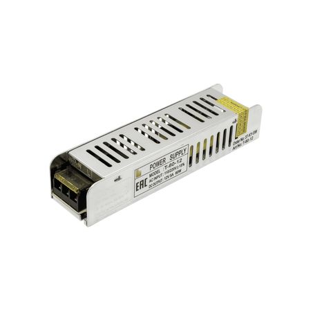 Блок питания компактный (узкий), 60W, 12V/SWG, фото , изображение 2