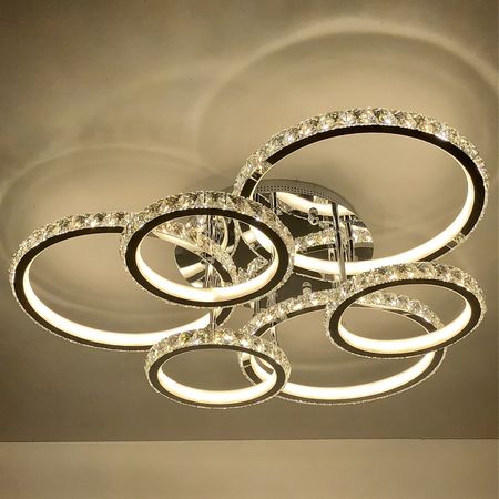 Светодиодная люстра MD60004/3+3CR, фото , изображение 4
