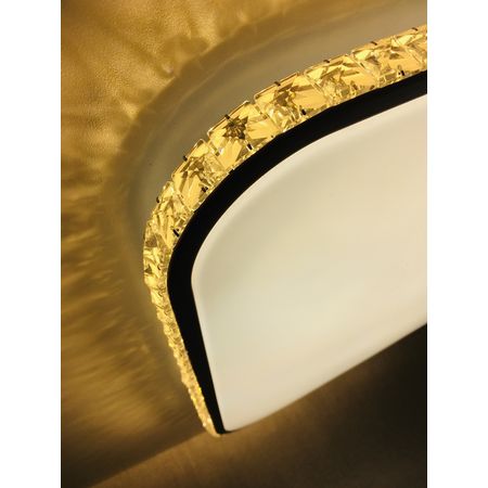 Управляемый светодиодный светильник Ambrella FF76 WH/CF белый/кофе 72W+30W D490*490*60 (ПДУ ИК), фото , изображение 6