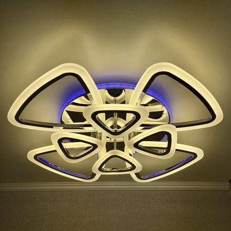 Люстра светодиодная 10007/4+4 CR, фото , изображение 2