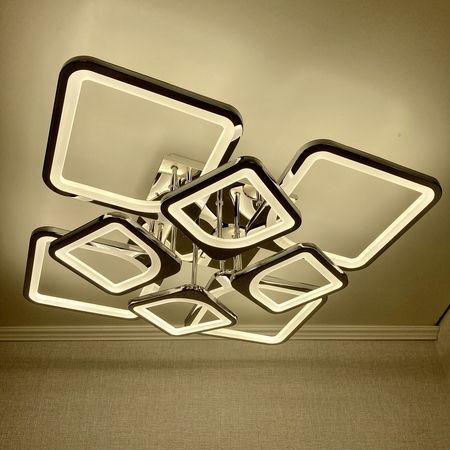 Светодиодная люстра Y1540/4+4CR, фото , изображение 3