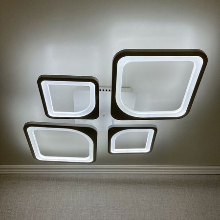 Светодиодная люстра MX10005/2+2 WT 112W, фото , изображение 4