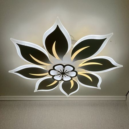 Светодиодная люстра LI8847/8+1 WT 180W LED 4000-6500K, фото , изображение 5