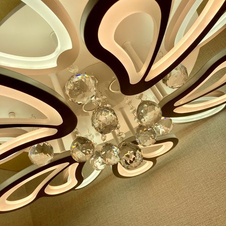 Светильник светодиодный MD80092/5+5 LED 2x119W 3000-5000K ПДУ, фото , изображение 3
