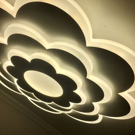 Светильник светодиодный 55022/500 WT LED 2x75W 3000-5000K ПДУ, фото , изображение 4