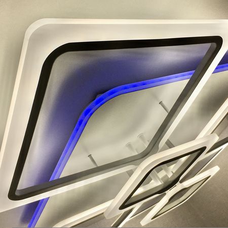 Светодиодная люстра LI8850/6 WH 168W+14W(RGB), фото , изображение 2