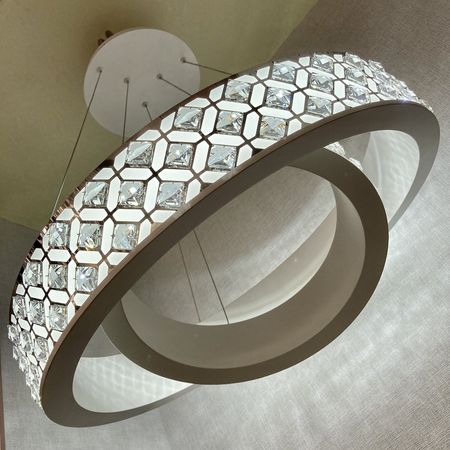 Светодиодная люстра FA165 WH 130W, фото , изображение 8