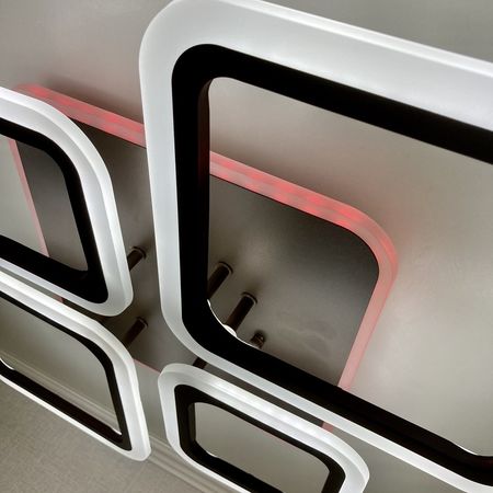 Светодиодная люстра LI8822/2+2 COF 88W+12W RGB, фото , изображение 5