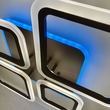 Светодиодная люстра LI8822/2+2 COF 88W+12W RGB, фото , изображение 6