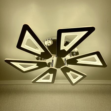 Светодиодная люстра Y1387/6 CR 6*12W, фото , изображение 2