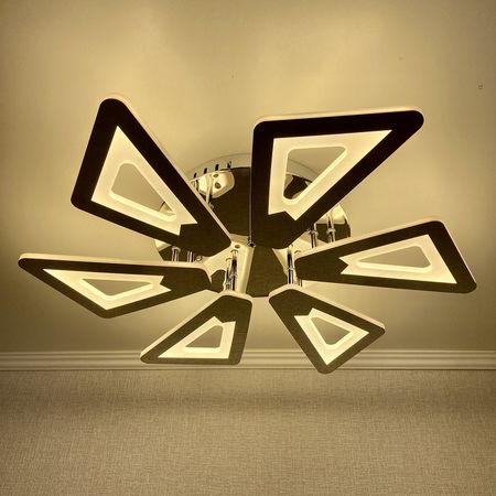 Светодиодная люстра Y1387/6 CR 6*12W, фото , изображение 6