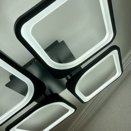 Светильник светодиодный 60062/4 BK LED 136W/3000-6000K DIMMER, фото , изображение 6