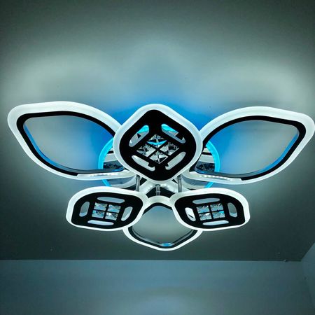 Светодиодная люстра А2077/3+3 CR, фото , изображение 2