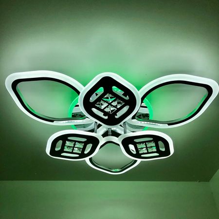 Светодиодная люстра А2077/3+3 CR, фото , изображение 11