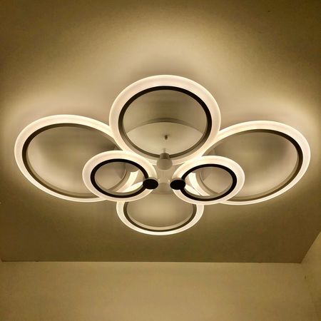 Светодиодная люстра BLISS 100W WHITE SMART, фото 