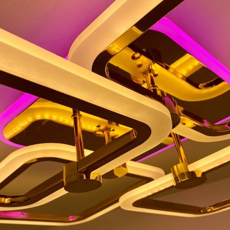 Светильник светодиодный ESTARES LIKE RGB 100W GD, фото , изображение 4