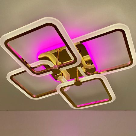 Светильник светодиодный ESTARES LIKE RGB 100W GD, фото , изображение 9