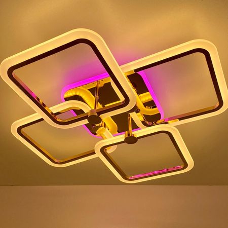 Светильник светодиодный ESTARES LIKE RGB 100W GD, фото , изображение 6