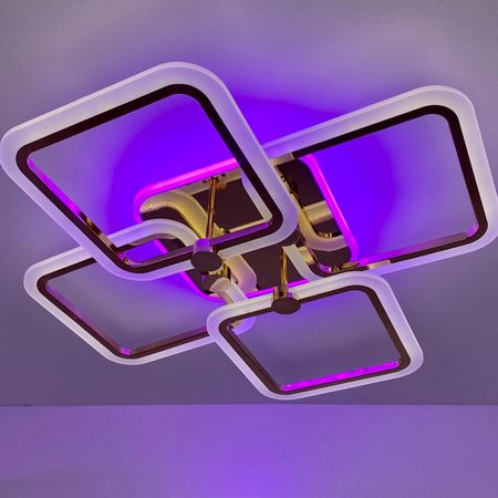 Светильник светодиодный ESTARES LIKE RGB 100W GD, фото , изображение 10
