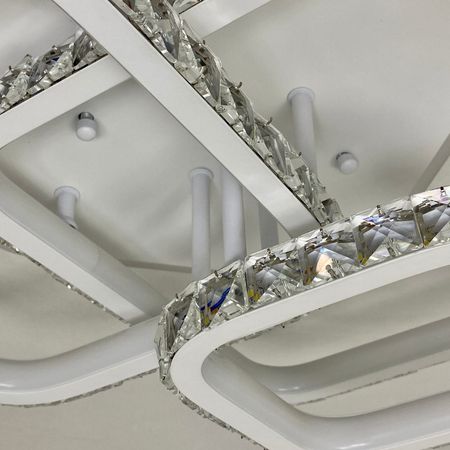 Светодиодная люстра DK 5857A/3 WT 180W+8W RGB, фото , изображение 5