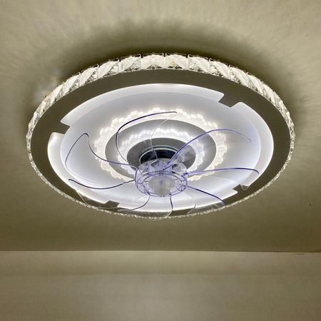 Люстра-вентилятор светодиодная SC3344/140W, фото , изображение 6