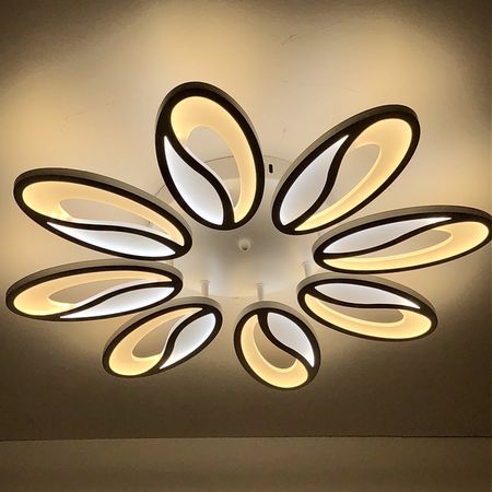 Люстра 60063/8 WH LED 144W 3000-6000K DIMMER, фото , изображение 4