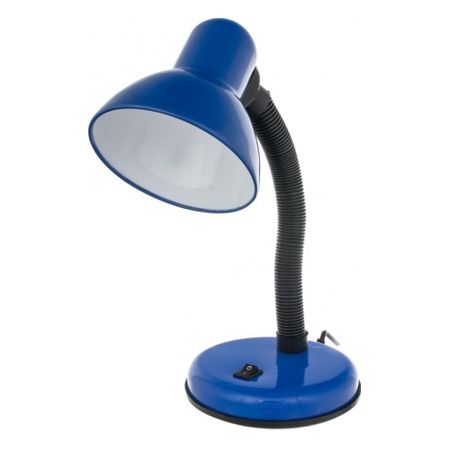 Настольная лампа на подставке MT-203B синий E27 60Вт, фото 