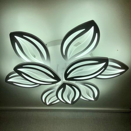 Светодиодная люстра 3006/6+3 WT 180W, фото , изображение 3