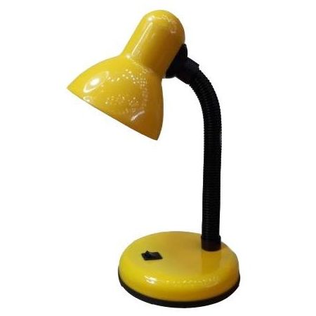 Настольная лампа на подставке MT-203B жёлтая E27 60Вт, фото 