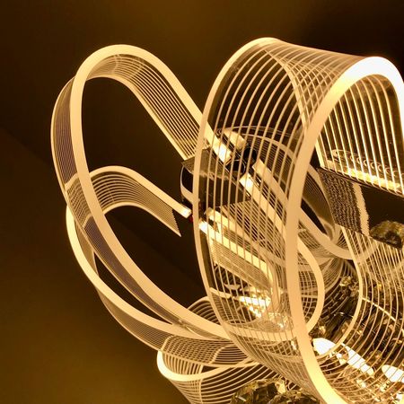 Управляемая светодиодная люстра ESTARES ITALIKA 60W CHROME, фото , изображение 3