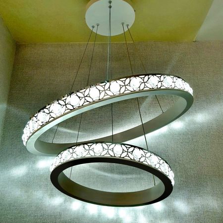 Светодиодная люстра FA169 WH/CH 86W 600*800, фото , изображение 2