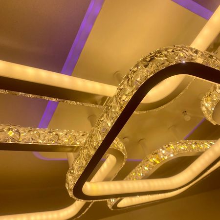 Светодиодная люстра DK5820/4+1W WH RGB, фото , изображение 6