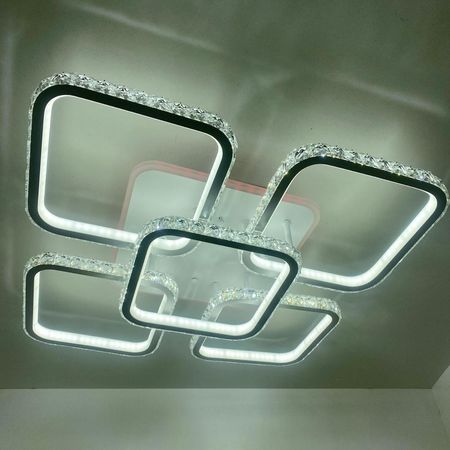 Светодиодная люстра DK5820/4+1W WH RGB, фото , изображение 9